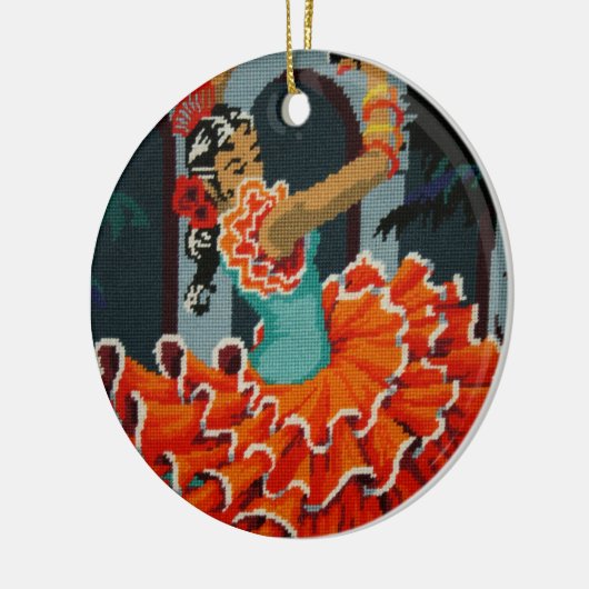 Flamenco Dancer Ornament (Links)