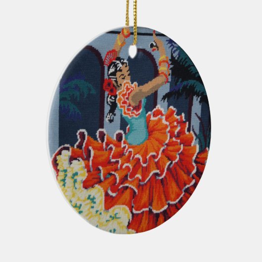 Flamenco Dancer Ornament (Rechts)