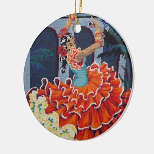 Flamenco Dancer Ornament (Links)