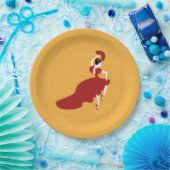 Flamenco Dancer Paper-Bord Papieren Bordje