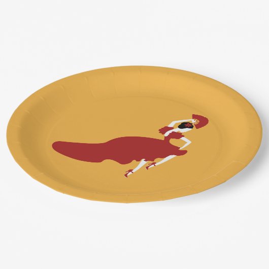 Flamenco Dancer Paper-Bord Papieren Bordje