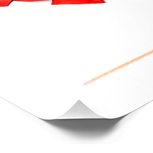 Flamenco Dancer Perfect Poster (Hoek)