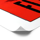 Flamenco Dancer Poster (Hoek)