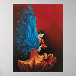 Flamenco Dancer Poster