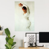 Flamenco Dancer Poster (Thuiskantoor)