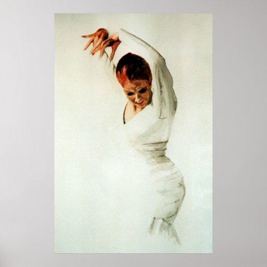 Flamenco Dancer Poster (Voorkant)