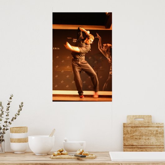 Flamenco Dancer Poster (Keuken)