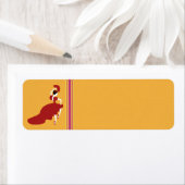 Flamenco Dancer Return Address Label (Insitu)