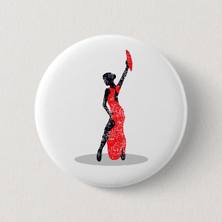 Flamenco Dancer Ronde Button 5,7 Cm