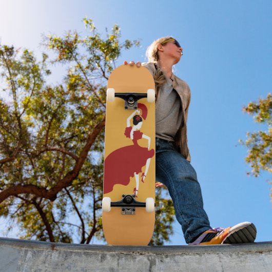 Flamenco Dancer Skateboard (Buiten 1)