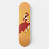 Flamenco Dancer Skateboard (Voorkant)