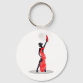 Flamenco Dancer Sleutelhanger (Voorkant)