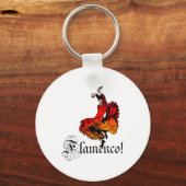 Flamenco Dancer Sleutelhanger (Voorkant)