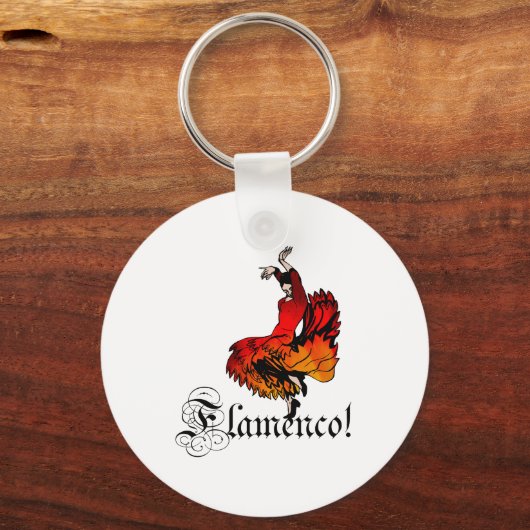 Flamenco Dancer Sleutelhanger (Voorkant)