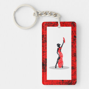 Flamenco Dancer Sleutelhanger