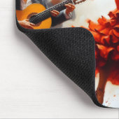 Flamenco Dancer Spaanse Muziekband Muismat (Hoek)