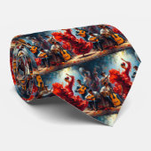 Flamenco Dancer Spaanse Muziekband Stropdas (Opgerold)