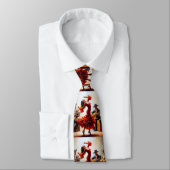 Flamenco Dancer Spaanse Muziekband Stropdas (Gebonden)