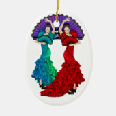 Flamenco Dancer - SRF Keramisch Ornament (Voorkant)
