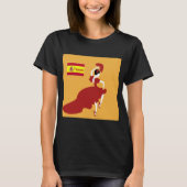 Flamenco Dancer T-Shirt (Voorkant)