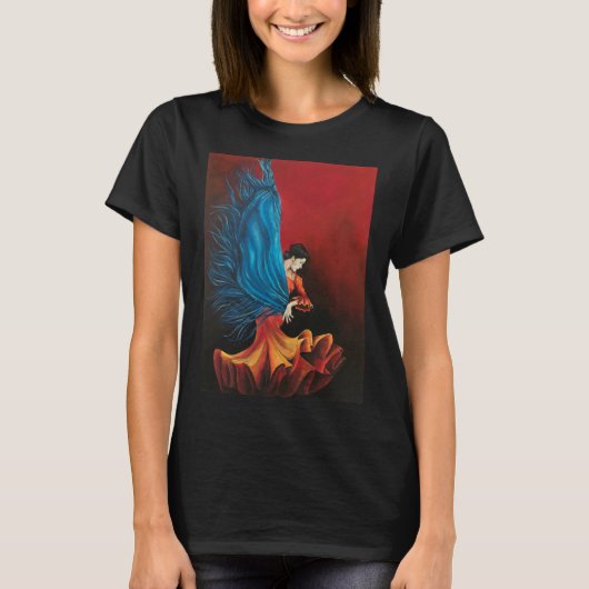 Flamenco Dancer T-shirt (Voorkant)