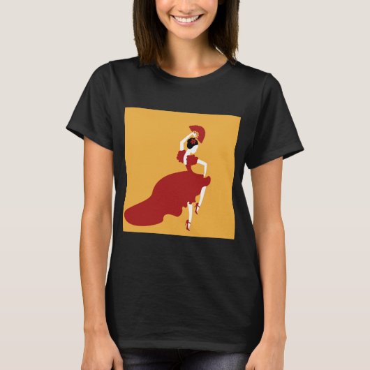 Flamenco Dancer T-Shirt (Voorkant)