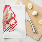 Flamenco Dancer T-Towel Theedoek (Quarter Fold)