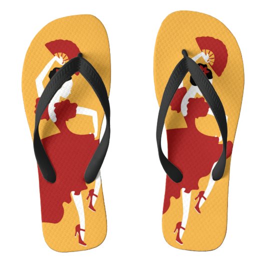 Flamenco Dancer Teenslippers (Voetbed)