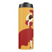Flamenco Dancer Thermal Tumbler Thermosbeker (Voorkant)