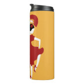 Flamenco Dancer Thermal Tumbler Thermosbeker (Geroteerd rechts)