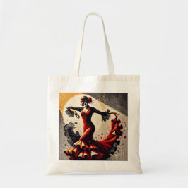 Flamenco Dancer Tote Bag