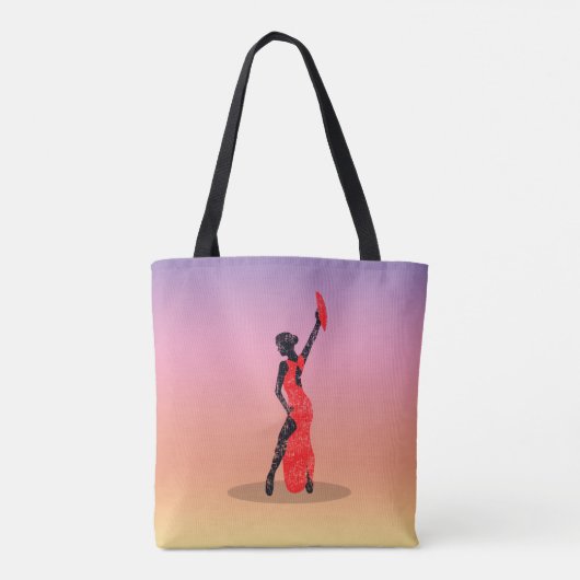 Flamenco Dancer Tote Bag (Achterkant)