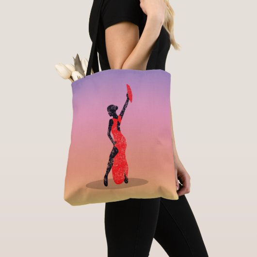 Flamenco Dancer Tote Bag (Dichtbij)