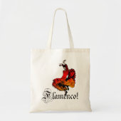 Flamenco Dancer Tote Bag (Voorkant)