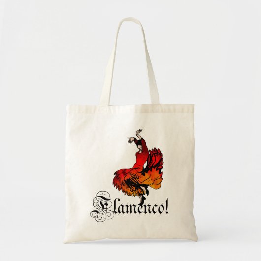 Flamenco Dancer Tote Bag (Voorkant)