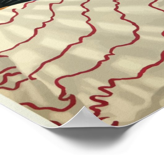 Flamenco Dancer Vintage Revel Poster (Hoek)