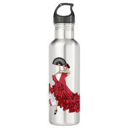 Flamenco Dancer Water Fles