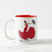Flamenco Dancers Coffee Mok (Links)