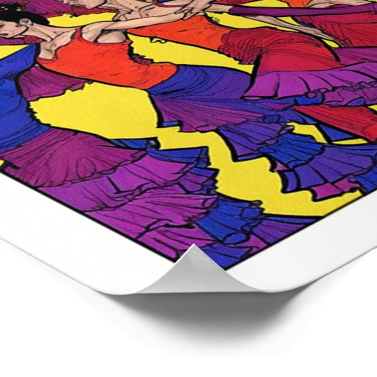 Flamenco Dancers Print (Hoek)