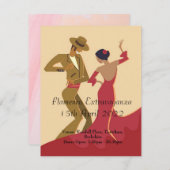 Flamenco Dancers Red Dress (Voorkant / Achterkant)