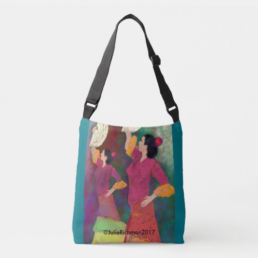 Flamenco Dancers - Siempre Flamenco Crossbody Tas (Voorkant)