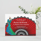 Flamenco dans kaart (Staand voorkant)