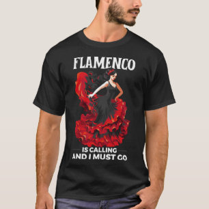 Flamenco Dansen Spaanse Danser Spanje Flamenco Dan T-shirt
