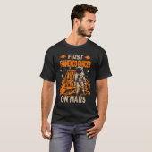 Flamenco Danser Astronaut T-shirt (Voorkant volledig)