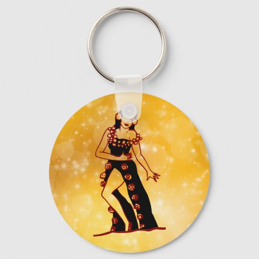 Flamenco danser sleutelhanger (Voorkant)