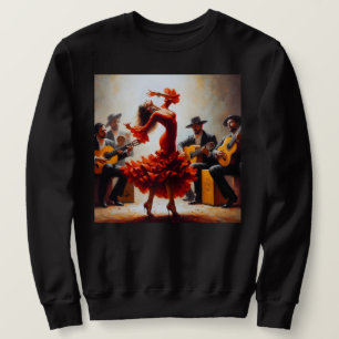 Flamenco Danser Spaanse Muziekband Trui