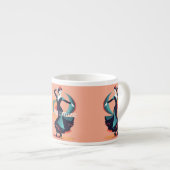 Flamenco Danser Thunder_Cove Espresso Kop (Voorkant rechts)