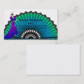 Flamenco danser visitekaartje (Voorkant / Achterkant)