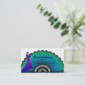 Flamenco danser visitekaartje (Staand voorkant)