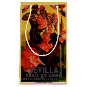  flamenco danseres Spaans Klein Cadeauzakje (Voorkant)